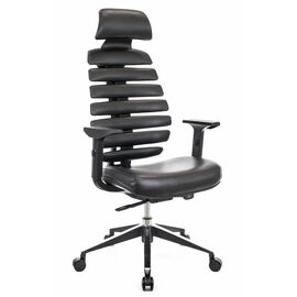 Эргономичное кресло Everprof Ergo Black Экокожа Черный | Интернет магазин мебели и декора LifeDekor