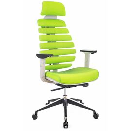 Эргономичное кресло Everprof Ergo Grey Ткань Салатовый | Интернет магазин мебели и декора LifeDekor