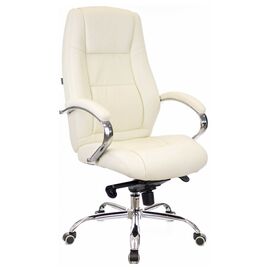 Кресло руководителя Everprof Kron M Экокожа Бежевый | Интернет магазин мебели и декора LifeDekor