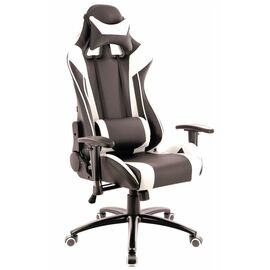 Геймерское кресло Everprof Lotus S6 Экокожа Белый | Интернет магазин мебели и декора LifeDekor