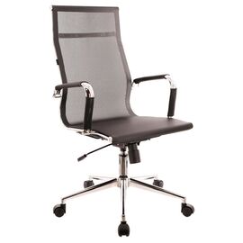 Кресло руководителя Everprof Opera T Сетка Черный | Интернет магазин мебели и декора LifeDekor