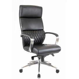 Премиум кресло Everprof President Кожаное Черный | Интернет магазин мебели и декора LifeDekor