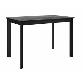 Стол DikLine LK110 Керамика Черный мрамор/подстолье черное/опоры черные | Интернет магазин мебели и декора LifeDekor