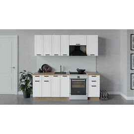 Кухонный гарнитур «Лорас» длиной 220 см | Интернет магазин мебели и декора LifeDekor