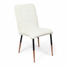 Стул для кухни SHADO София PREMIUM белый/черные ножки | Интернет магазин мебели и декора LifeDekor