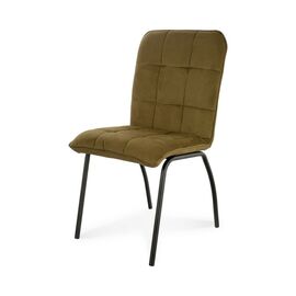 Стул для обеденной зоны SHADO София Велюр хаки с черным | Интернет магазин мебели и декора LifeDekor