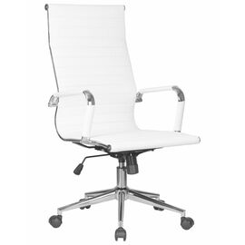 Офисное кресло для руководителей DOBRIN CLARK SIMPLE, белый, Вариант: белый | Интернет магазин мебели и декора LifeDekor