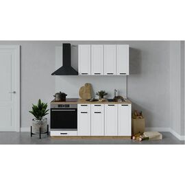 Кухонный гарнитур «Лорас» длиной 180 см со шкафом НБ | Интернет магазин мебели и декора LifeDekor