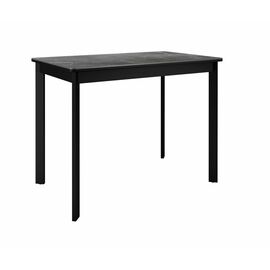 Стол DikLine LK90 Керамика Черный мрамор/подстолье черное/опоры черные | Интернет магазин мебели и декора LifeDekor