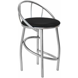 Табурет для кухни Shado Ракушка №5 хром 3001 | Интернет магазин мебели и декора LifeDekor