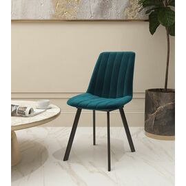 Стул мягкий SHADO Дарси профиль зеленый/черный | Интернет магазин мебели и декора LifeDekor