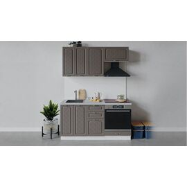 Кухонный гарнитур «Бьянка» длиной 160 см со шкафом НБ | Интернет магазин мебели и декора LifeDekor