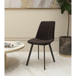 Стул мягкий SHADO Дарси профиль коричневый/черный | Интернет магазин мебели и декора LifeDekor
