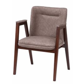 Кресло Монд (темный орех/ткань Айсберг корица) | Интернет магазин мебели и декора LifeDekor