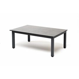 "Канны" журнальный столик из HPL 90х60, H40, каркас серый (RAL 7024), цвет столешницы "серый гранит" | Интернет магазин мебели и декора LifeDekor