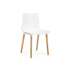 Пластиковый стул Кобе белый | Интернет магазин мебели и декора LifeDekor