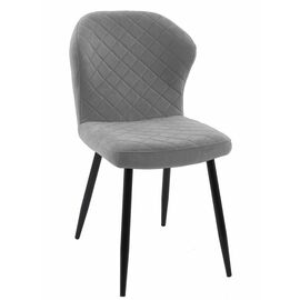 Стул DikLine 239М B22 GREY, ножки черные | Интернет магазин мебели и декора LifeDekor