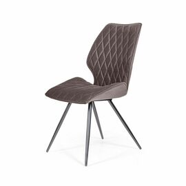 Стул Flash ромб, бархат антрацит 14 | Интернет магазин мебели и декора LifeDekor