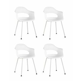 Стул Lady пластик белый 4 шт. | Интернет магазин мебели и декора LifeDekor