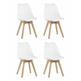 Стул FRANKFURT белый 4 шт. | Интернет магазин мебели и декора LifeDekor