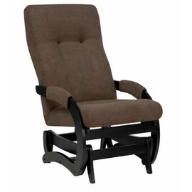 Кресло-маятник Блисс (Венге / ткань Soro 28) | Интернет магазин мебели и декора LifeDekor