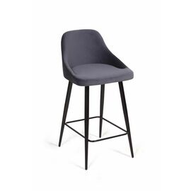 Стул полубарный Douglas, бархат серый 27 | Интернет магазин мебели и декора LifeDekor