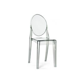 Пластиковый стул Victoria clear gray | Интернет магазин мебели и декора LifeDekor