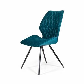 Стул Flash ромб поворотный 360 градусов, бархат изумрудный 87 | Интернет магазин мебели и декора LifeDekor