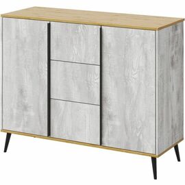 Комод «Саванна» КМК 0973.16, бетон пайн светлый/дуб наварро | Интернет магазин мебели и декора LifeDekor