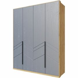 Шкаф «Тиана» 4Д КМК 0967.1, дуб наварра/графит | Интернет магазин мебели и декора LifeDekor