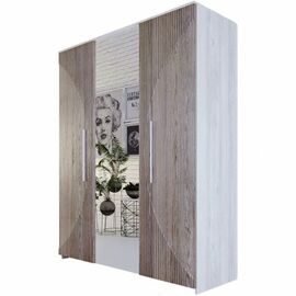 Шкаф «Монтале» 4Д КМК 0966.1, бетон пайн светлый/астана | Интернет магазин мебели и декора LifeDekor