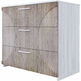 Комод «Монтале» 3Я КМК 0966.17, бетон пайн светлый/астана | Интернет магазин мебели и декора LifeDekor