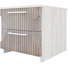 Тумба «Монтале» 2Я КМК 0966.19, бетон пайн светлый/астана | Интернет магазин мебели и декора LifeDekor