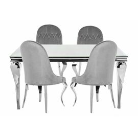 Обеденная группа Арлетта white / gray | Интернет магазин мебели и декора LifeDekor