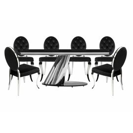 Обеденная группа Итар black | Интернет магазин мебели и декора LifeDekor