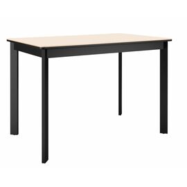 Стол DikLine LK110 Керамика Krater Perla (бежевый матовый) /подстолье черное/опоры черные | Интернет магазин мебели и декора LifeDekor