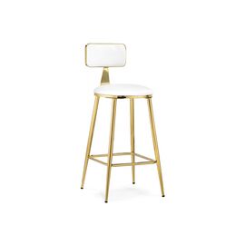 Барный стул Persi white / gold | Интернет магазин мебели и декора LifeDekor