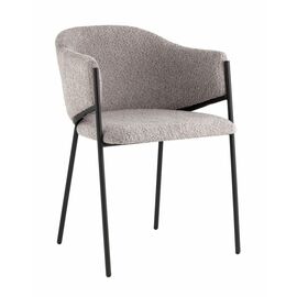 Стул Brace букле серый | Интернет магазин мебели и декора LifeDekor