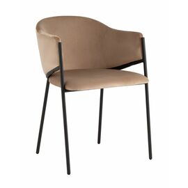 Стул Brace велюр капучино | Интернет магазин мебели и декора LifeDekor
