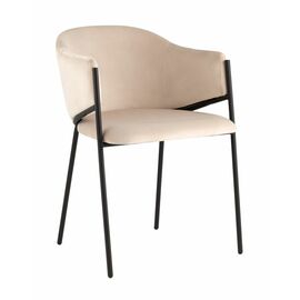 Стул Brace велюр молочный | Интернет магазин мебели и декора LifeDekor