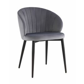 Стул Lastura велюр серый | Интернет магазин мебели и декора LifeDekor