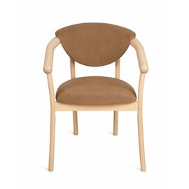 Кресло венское "Виенна" (беленый дуб/коричневый М08) | Интернет магазин мебели и декора LifeDekor