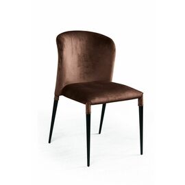 Стул Albert (Альберт), бархат коричневый 12 | Интернет магазин мебели и декора LifeDekor