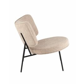 Кресло District Lounge букле капучино | Интернет магазин мебели и декора LifeDekor