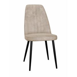 Стул DikLine 326 B03 BEIGE, ножки черные | Интернет магазин мебели и декора LifeDekor