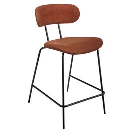 Стул полубарный Ant букле терракотовый | Интернет магазин мебели и декора LifeDekor