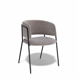 Дизайнерский стул Dragon букле капучино | Интернет магазин мебели и декора LifeDekor