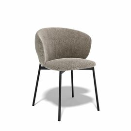 Дизайнерский стул Crystal букле капучино | Интернет магазин мебели и декора LifeDekor