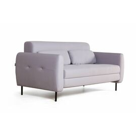 Siena диван-кровать прямой с подлокотниками, бархат 04 | Интернет магазин мебели и декора LifeDekor