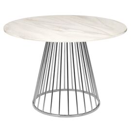 Стол Liverpool 100см, хромированные ножки | Интернет магазин мебели и декора LifeDekor